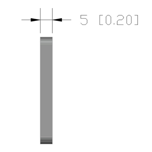 41-180-1SS MODULAR SOLUTIONS TIE PLATE 45MM X 90MM X 6MM<BR>FLUSH FLAT WITH STAINLESS STEEL HARDWARE